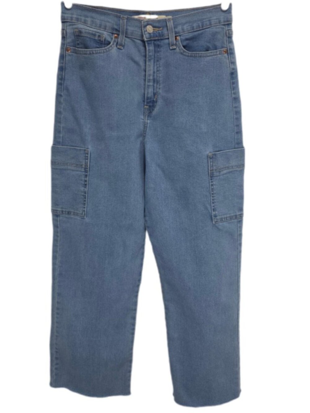 1499 Levi Strauss Signature Loose Wider Straight Jeans Sz.8 Women